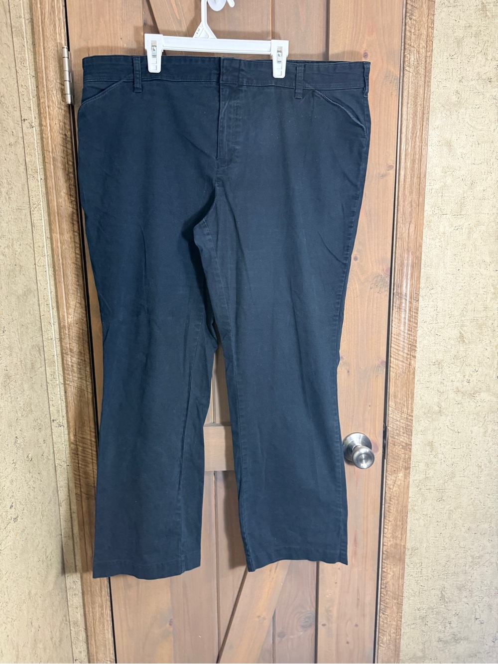 Dickies Women's Navy and White Work Pants